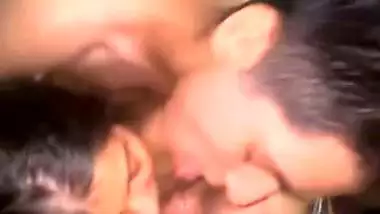 Sucking two big dicks at a time and threesome sex