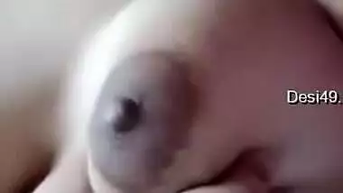 Today Exclusive- Horny Desi Girl Record Her Nude Selfie Part 2