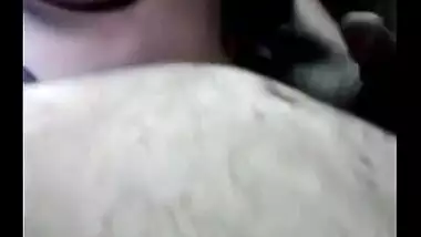 Hot Mumbai bhabhi gives passionate blowjob to hubby