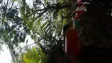 Comely Desi teen with nice XXX tits washes body in front of camera