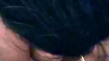 South Indian aunt gives a handjob and blowjob