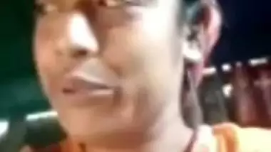 Village girl video call boobs showing recorded by lover