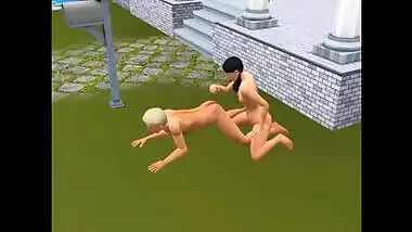 Woman really wants sex from her lover right in the local bar | Porno game