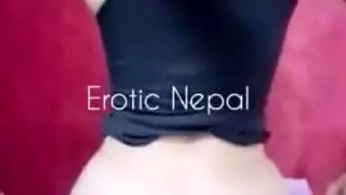 Hot Nepali maal in fishnet stocking - Blowjob - intense fuck - Full video for sale - Nepal Sex Tape