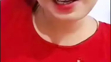 Young bhabhi stripping bra and showing boobs