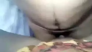 XXX sized penis nails Desi girl's pussy close-up in first-person MMS