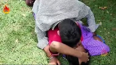 Bollywood aunty boob press & outdoor romance