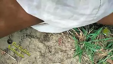 Hot Desi Jungle Sex Village Girl Fucked By BF With Audio Awesome Boobs