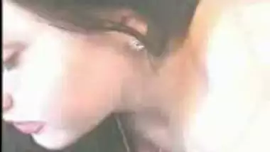 Sexy Indian girl Renu on webcam chatting with...