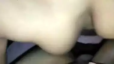 Indian girl rubs her boobies against a small cock in first-person porn