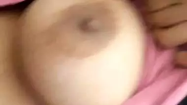 Bangladeshi girl Garima shows round boobs on video call