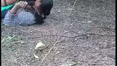 Cheating lewd wife is caught fucking outdoor with tramp, Desi mms XXX sex