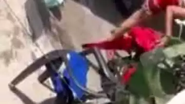 Indian caught XXX porn! Bhabhi bathing nude outdoors video from village