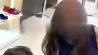 Indian daring housewife shows pussy to the sales guy and husband takes video