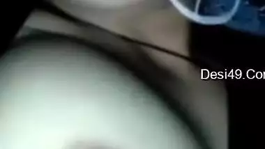 Today Exclusive- Sexy Bihari Girl Showing Her Boobs On Video Call Part 5