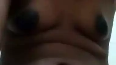 Small boobs cheating bhabhi nude fingering on video call