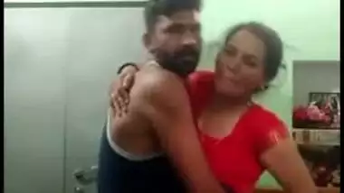 Desi Couple Standing Fuck