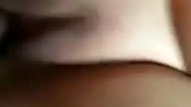 Close-up shooting of cock thrusting in and out of shaved Desi XXX pussy