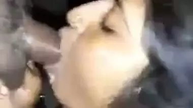 Tamil bhabhi sucking cock