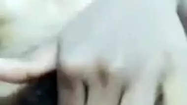 Nerdy Desi coed is excited and it's a reason to play with XXX slit