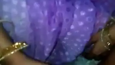 Indian babe wanks cameraman's sex stick and takes her XXX tits to light