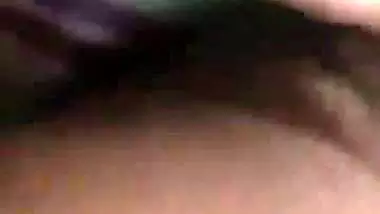 Naughty Lover Fingered her Pussy & Put Dick in Mouth When She Talking on Phone