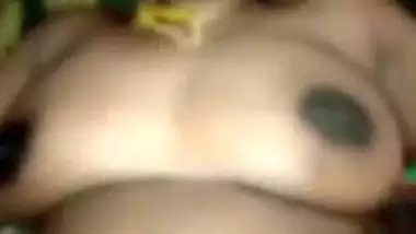 Tamil wife hairy pussy drilling with big dick of husband