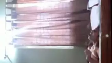 Young lovers homemade sex in missionary style