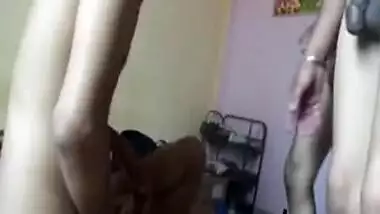 Indian family hardcore group fuck MMS of bhabhi & 3 devar