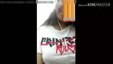 Desire is stronger than XXX ethic so Indian babe airs her sex tits