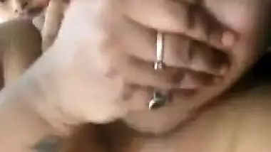 Big Boobs Aunty screaming covering her own mouth fucked hard by young boy