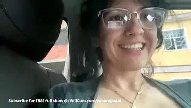 Big Breasted Indian Mom Doesnt Care if She Gets Caught Cumming in Public