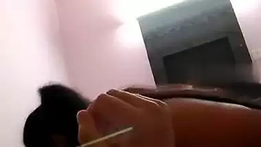 BF gets a desi blowjob from his sexy, nude GF