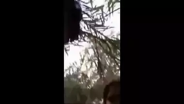 Desi couple records sex video during which boy plays with GF's XXX tits