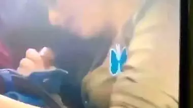 Outdoor xxx MMS of a girl sucking a dick in a car